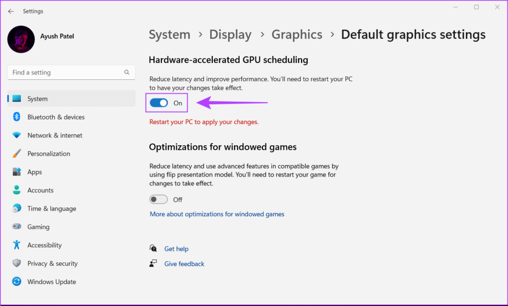 hardware accelerated gpu scheduling